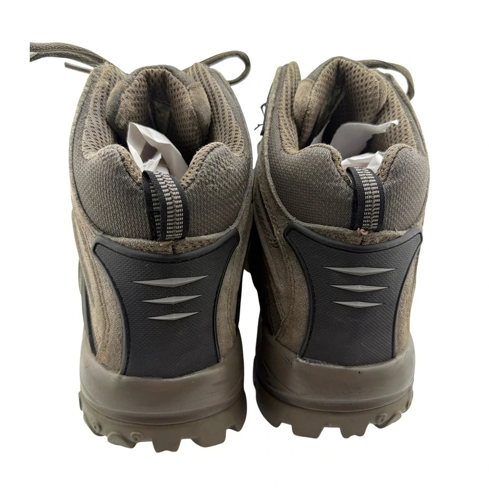 Bates Tactical Hiking Boots Mens 11.5‎ Brown Fair Leather Mesh E02411 AS/IS N/R